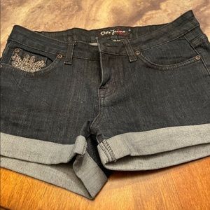 Ladies denim shorts